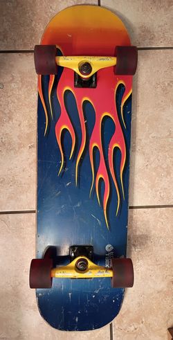 Powell Peralta Nitro Hotrod Flames Foil Skateboard 33"x"9