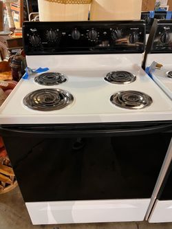 Whirlpool electric stove