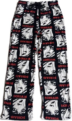 Scream Pajama Pants Mens Medium & Large New Halloween Horror Movies