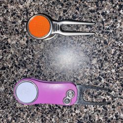 Premium Golf Divot Tool with Ball Markers 