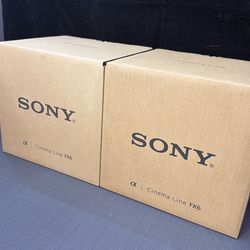 Sony FX6 Full-Frame Cinema Camera (Body Only)