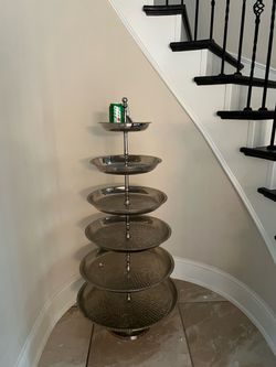 Six tier serving tree