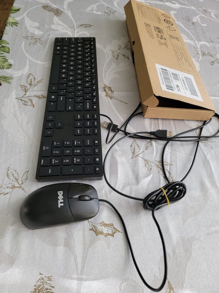 Brand New Keyboard + Used Mouse β Only $7 Total!