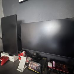 Gaming Peripheral Bundle – 165Hz Monitor + Keyboard + Mouse + Dual Monitor Arm