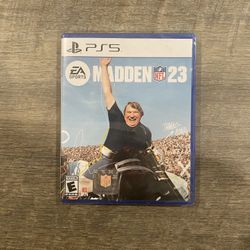 In Hand, Brand New, Never Opened Factory Sealed PS5 Madden 23 - Video Game
