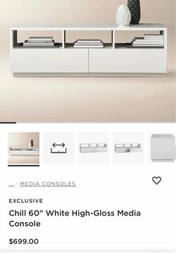 CB2 TV Stand - Media Console