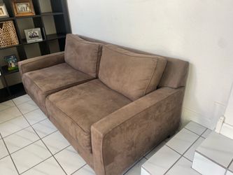 Faux suede couch  FREE