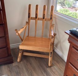 Custom Chair - Baseball Chair - One-of-a-kind - $450.00