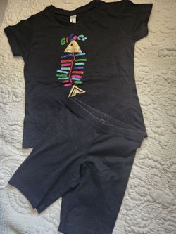 New Short set- shirt size 10  ,Old Navy shorts size M