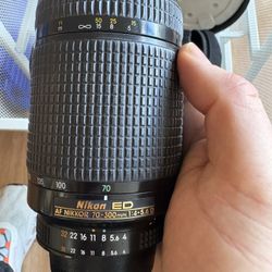 Nikkon ED Camera Lens