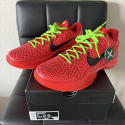Kobe Protro 6 Reverse Grinch Size 11