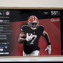 TCL 55” 4k QLED Smart TV