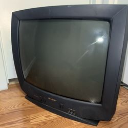 Sharp CRT Retro Gaming TV Model 25k 9180 