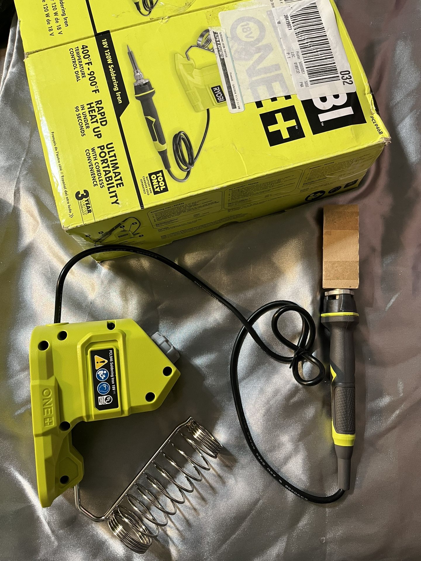 RYOBI ONE+ 18V 120-Watt Cordless Soldering Iron Topper (Tool Only)