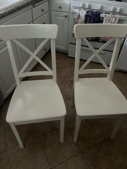 White Dining Chairs