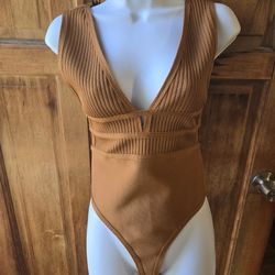 Brown Bodysuit