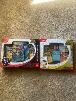 Pokemon 30th celebration poster collection and greninja ex box