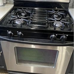 SET OF APPLIANCES - Refrigerator, Gas Range, Microwave, Dishwasher  $600 OBO