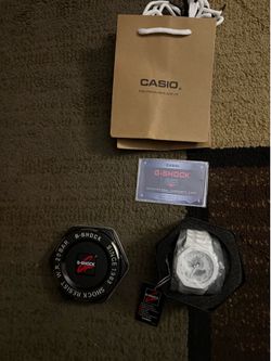 Top quality Custom Casio G-SHOCK GA-2100 White Dragon Edition – Brand New✅