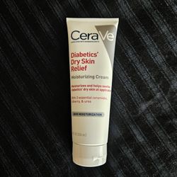 Cerave Diabetics' Dry Skin Relief Moisturizing Cream 8oz
