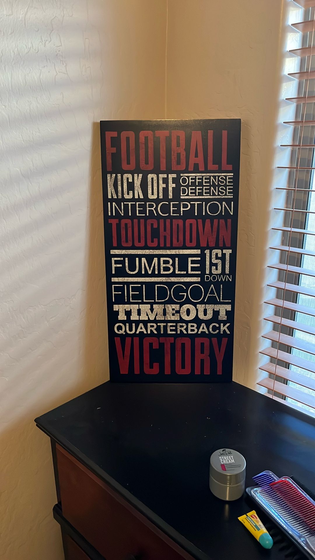 Football Sign
