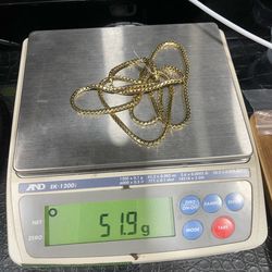 10k solid Franco chain