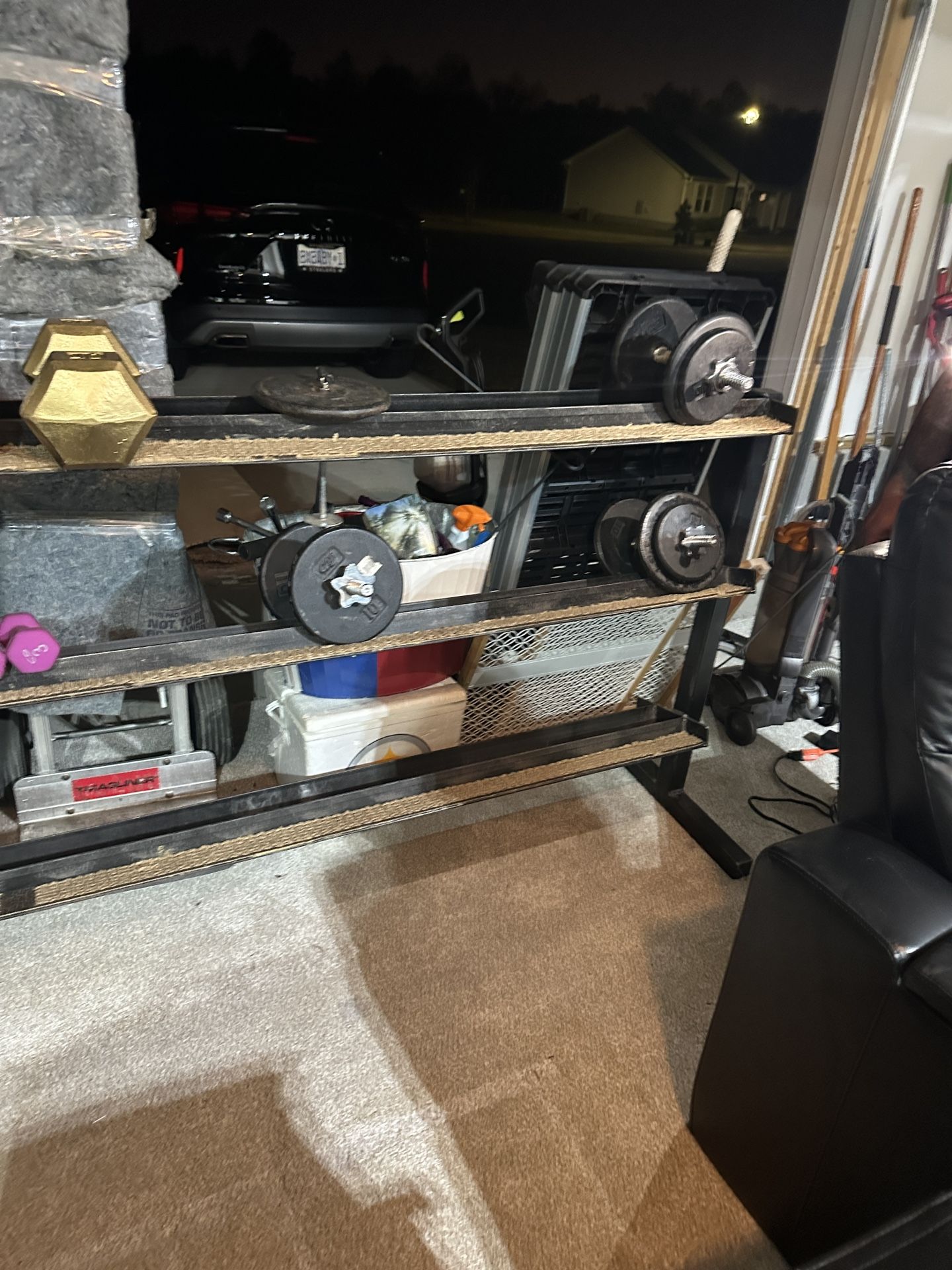 Dumbbell rack