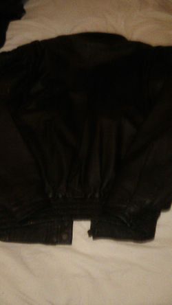 Phaze 2 black genuine leather Jacket