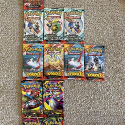 12 Pokemon Boosters Various Expansions 