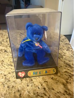 1998 Clubby Bear TY Beanie Baby