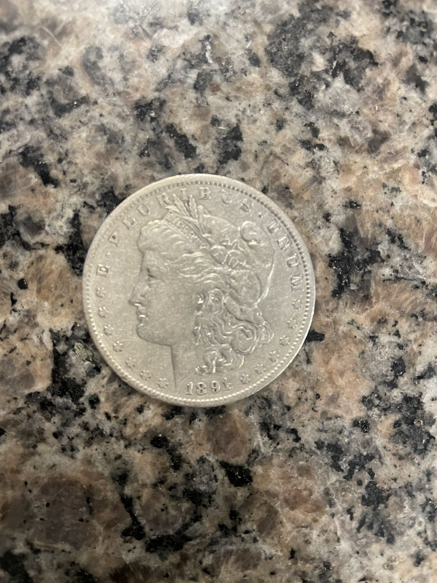 1891-0 Morgan Silver Dollar