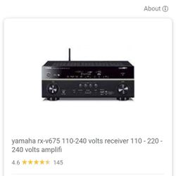 Yamaha RX 675 Receiver