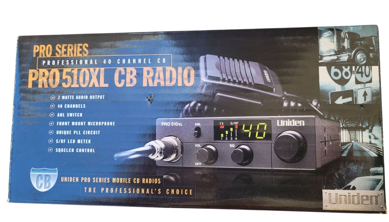 UNIDEN PRO510XL CB RADIO.