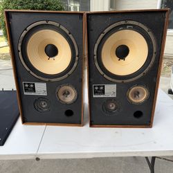 Rare PAIR RSL Roger Sound Labs 3-WAY FLR speakers
