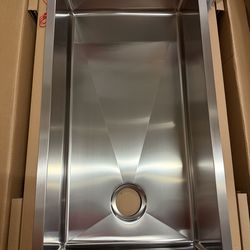 All in one 36” kitchen sink and faucet