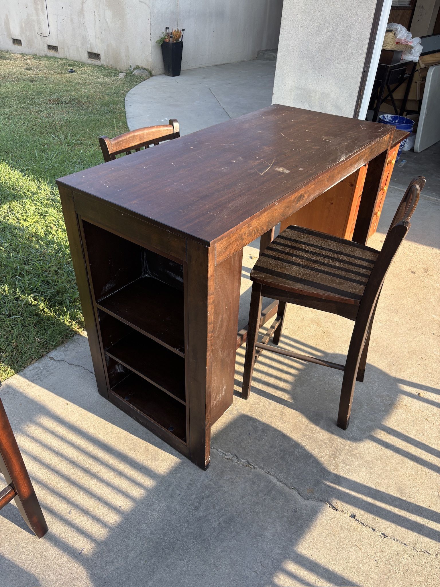 Table And Two Chairs