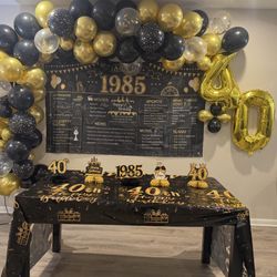 40 Birthday Decorations 