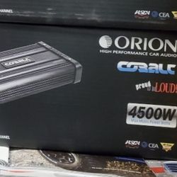 4500WITTS ORION AMP MONOBLOCK WITH BASS CONTROL KNOB 