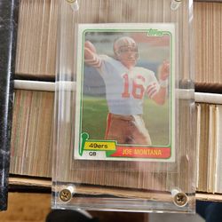 Joe Montana rookie Card