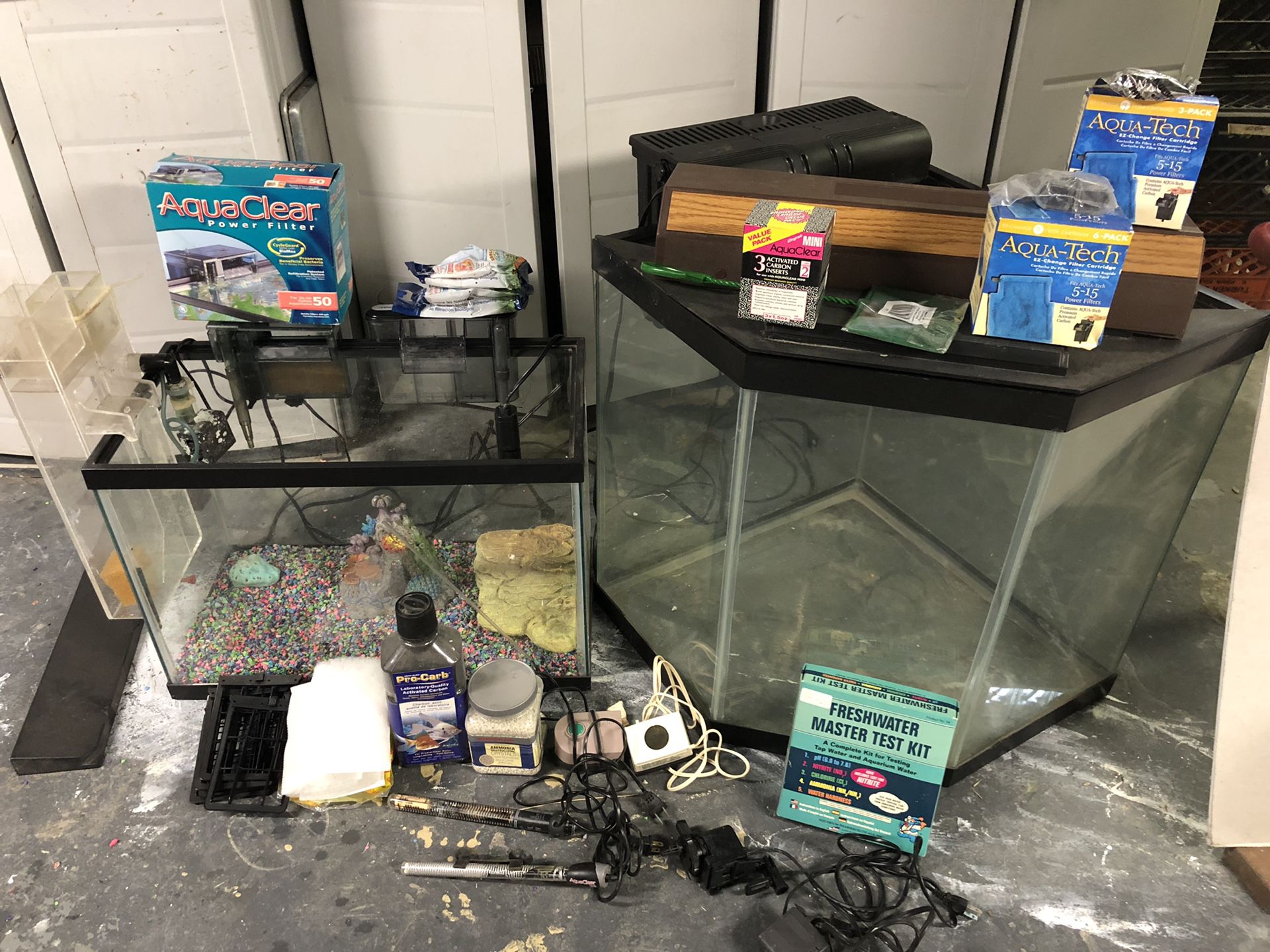 Fish tanks and Accessories