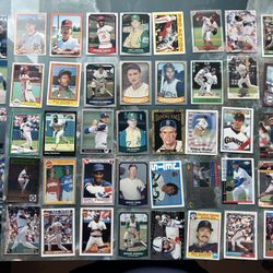  Baseball Cards See Pics Over 5000+ Stars Rookies HOF Sets Nolan Ryan Uncut Sheet , Etc… 