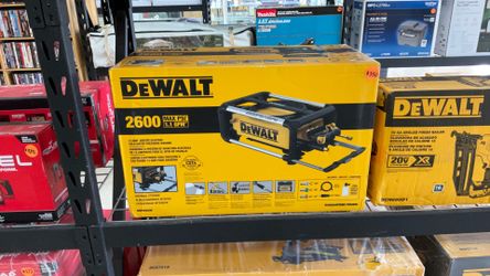 DEWALT DWPW2600 13 AMP JOBSITE ELECTRIC COLD WATER PRESSURE WASHER.