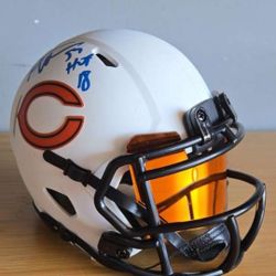 Brian Urlacher - Chicago Bears Autographed Mini Helmet