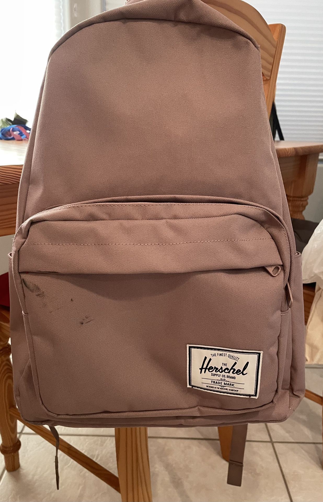 Pink Hershel Laptop Backpack 