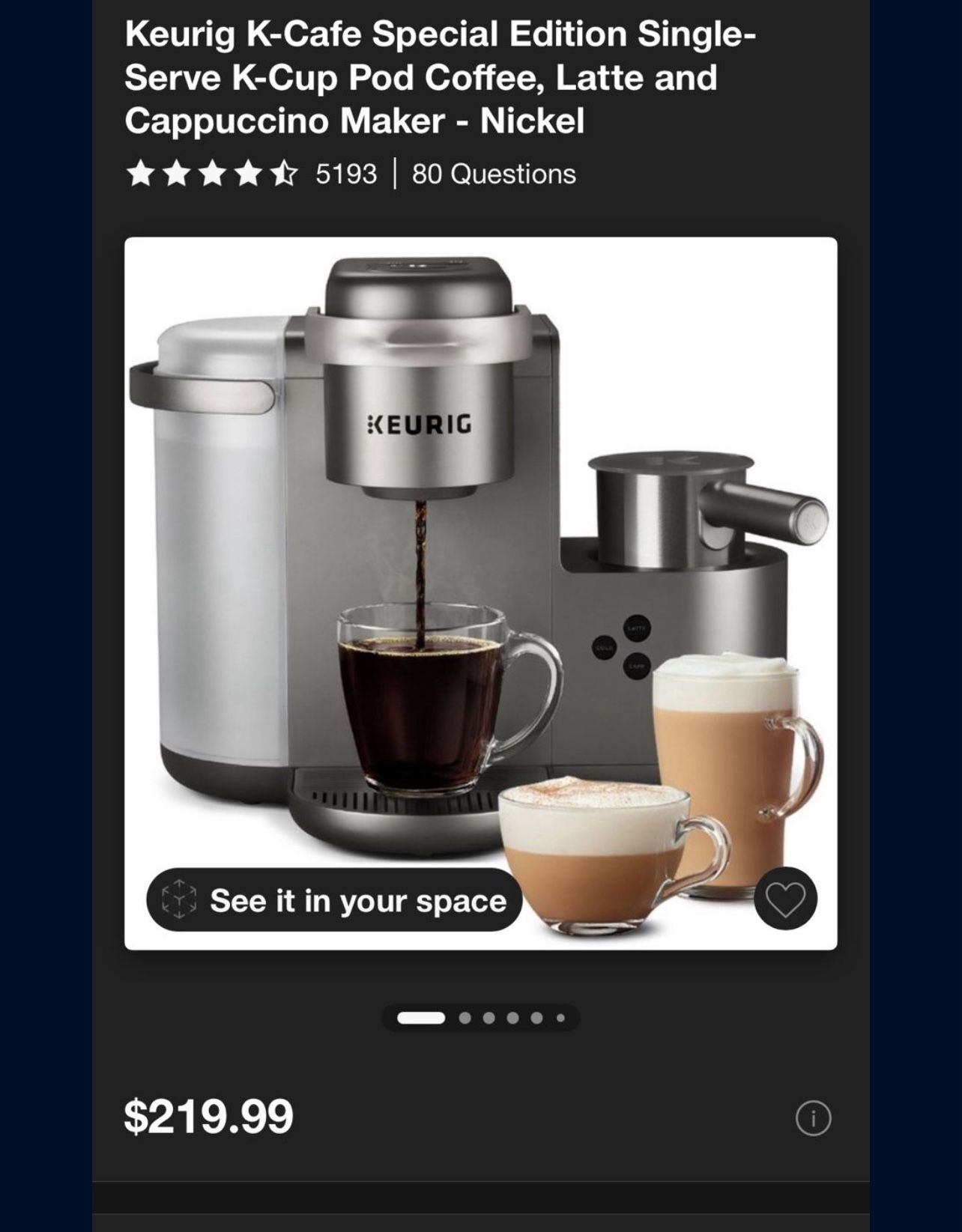 Coffee Late Machine NEW