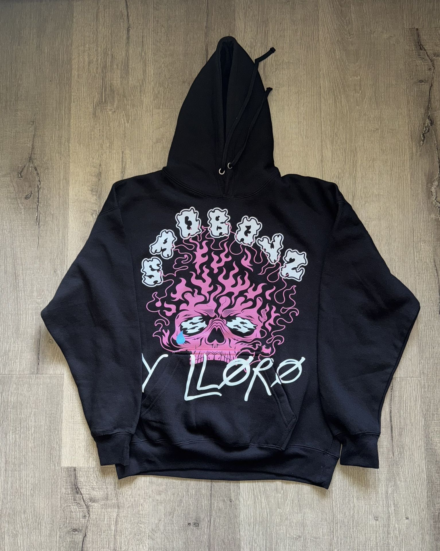 Junior H Sad Boys Hoodie Size Medium