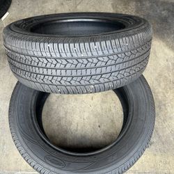 2. Tires.  245. 55. 19.  Good. year