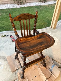 Vintage highchair