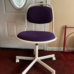 Ikea Desk Chair Purple Orfjall