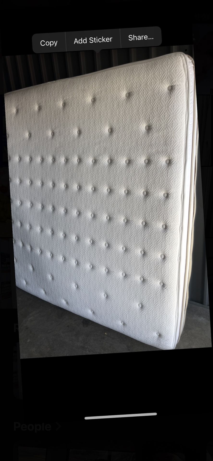 King Size Mattress & Matching Box Springs